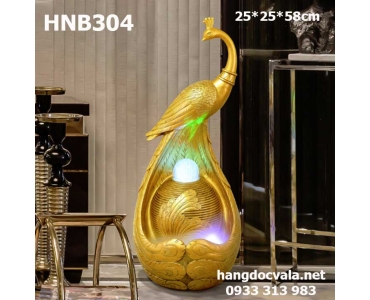 THÁC NƯỚC PHONG THỦY TRONG NHÀ KHỔNG TƯỚC KIÊU SA